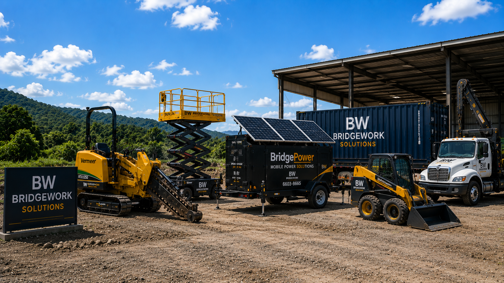 Construction equipment rentals for short-term and long-term projects in Panama