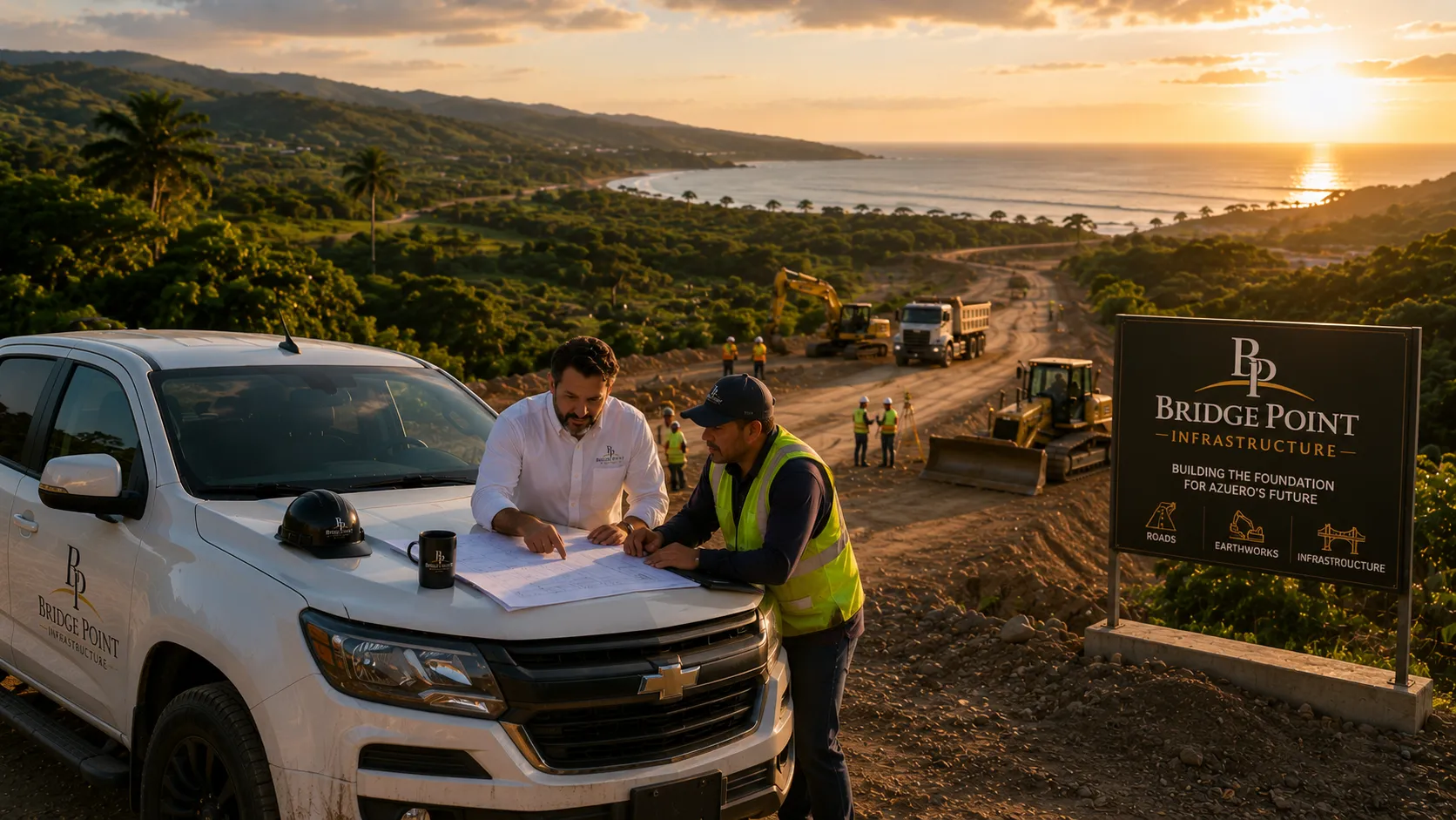 BridgePoint Infrastructure delivering road construction, drainage systems and earthworks across Panama