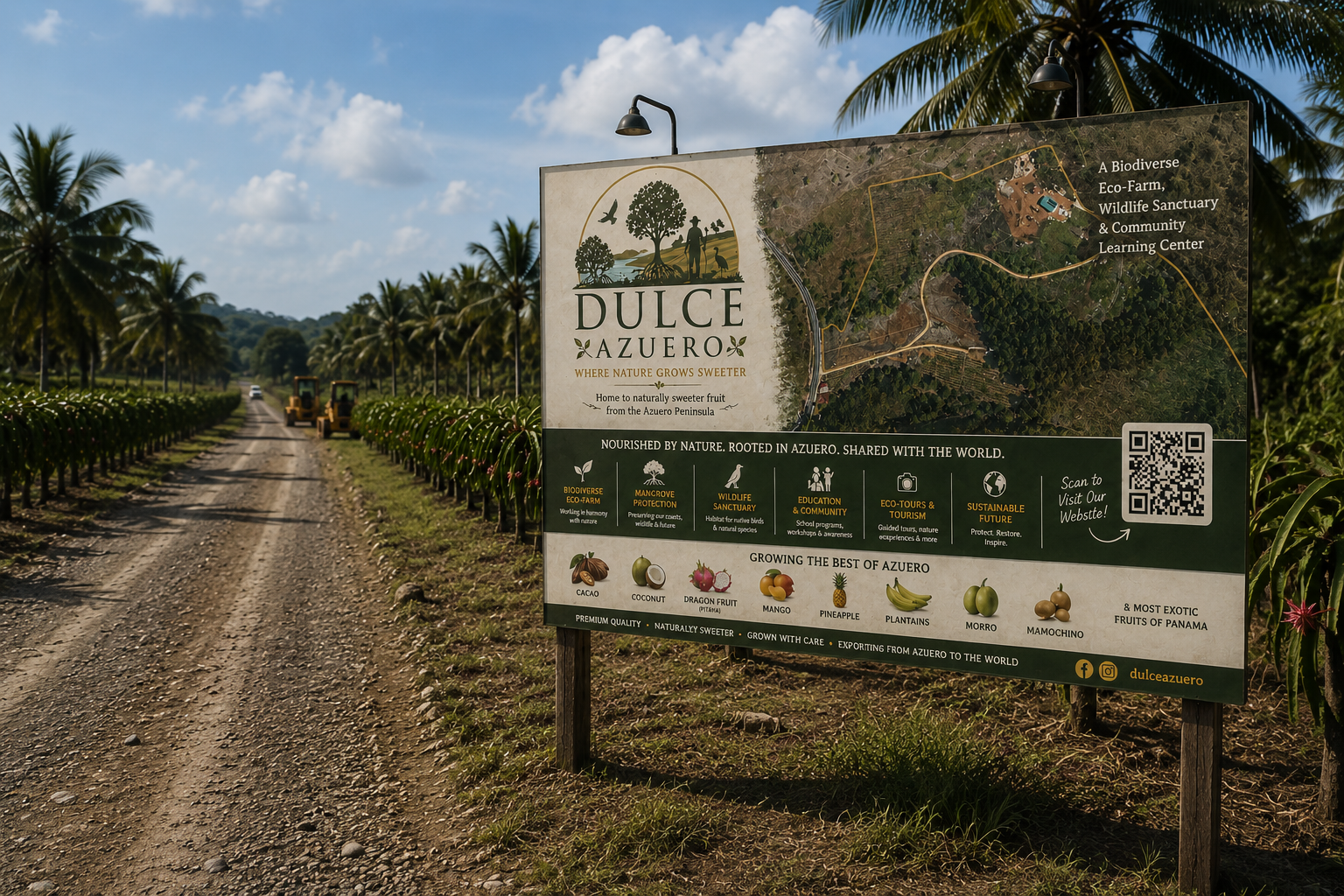 Brand identity and roadside signage designed by BridgePoint Strategic